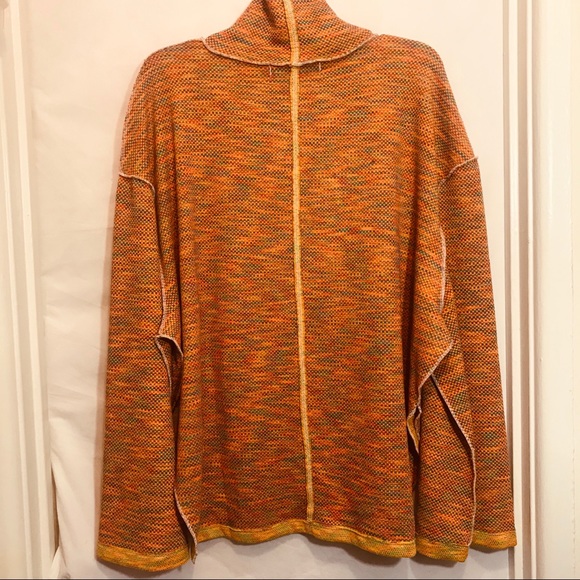 Free People Sunny Days Texture Turtleneck Sweater - Picture 14 of 16